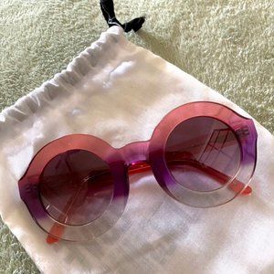 WILDFOX rare authentic twiggy round sunglasses